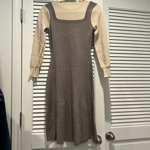 Sweater dress